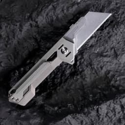 Titanium Alloy Pocket Cutter Knife Unpacking Camping Pocket Outdoor Tools Utlity Knife EDC
