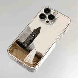 Funny Halloween Cartoon Ghost Phone Case For iPhone 17 16 15 11 12 14 13 Pro Max Mini X XS XR 7 8 Plus SE4 16E Shockproof Cover