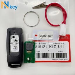 35121-K1Z-U11 Motorcycle Remote Control Key For PCX160 FORZA NSS350 Motorcycle ID47 Chip NCF29A1X 433.92Mhz
