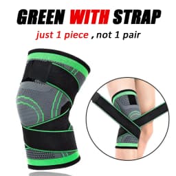 1pc Unisex Knee Support Sleeves, Suitable for Running, Hiking, Outdoor Fitness, Cycling, Breathable Sports Knee Support