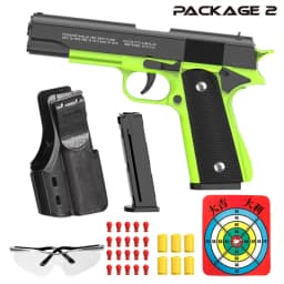 Automatic Colt 1911 Automatic Shell Soft Bullet Toy Gun Air Gunner Gun CS Shooting Boys Toy