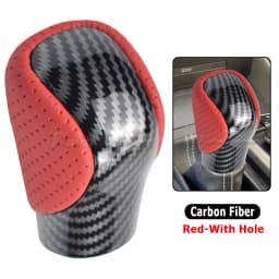 AT Leather Gear Shift Knob For Lexus ES350 GS300 GS350 GX460 NX300 IS250 IS350 RX350 RC300 RC350 POMO Arm Ball Shifter Stick Pen