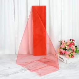 10M Organza Fabric Crystal Shining Tulle Roll for Wedding Decoration Romantic Organza Wedding Party DIY Fabric Accessories