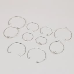 10Pcs/set Light Cup Bracket Card Ring,55mm 48mm Lamp Retaining Spring Clip Ring Mr16 Gu10 Spot Light Downlight Accessories