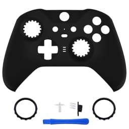eXtremeRate Replacement Front Housing Shell Case for Xbox One Elite Series 2 Controller Model 1797 - Clear & Single Series