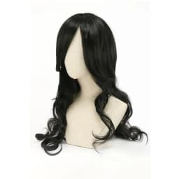 Anime Shego Cosplay Wig 80cm Long Curly Wave Black Wig Cosplay Hairs Heat Resistant Synthetic Wigs