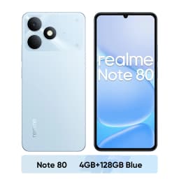 [In Stock] realme Note 80 Smartphone 6300mAh Battery 15W Charge 6.74" 90Hz Display 7.94mm Ultra Slim Powerful Octa-core Chipset