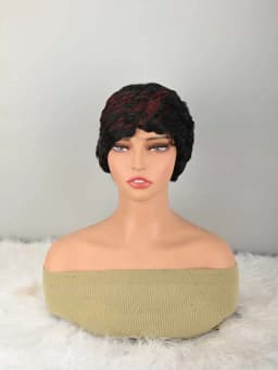 Wigs for Black Women Pixie Cut Human Hair Wigs for Women Daily Use Hair Chic Elegent Synthetic Wigs