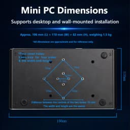 XCY Firewall Router Mini PC Intel Celeron 3865U 8x Intel Ethernet I211AT Support Windows Ubuntu CentOS OpenWrt EXSI PVE