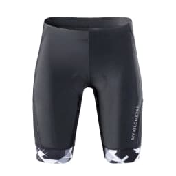 Men's Tri Shorts Quick Dry Compression Triathlon Cycling Shorts with Pad Side Pockets Swim Bike Run MY KILOMETRE