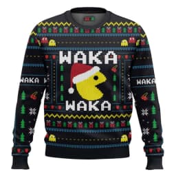 Pacman Classic Maze Video Game Cartoon 2026 New Harajuku Merry Christmas Men's Street Hip Hop Women's Couple Hoodie