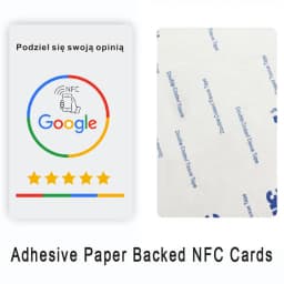 High Quality NFC Google Reviews NFC Card in German Dutch French Spanish English Polish Writing