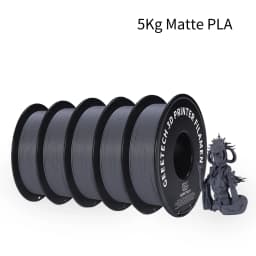 Geeetech 5kg Matte Filament PLA 1.75mm, 3d printer Material polylactic acid, frosted texture, Vacuum packaging