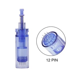 100pcs Derma Pen Ultima A1 Cartridges Needle Face Care Micro Needle Pen Disposable Bayonet Replacement Parts Tattoo Needles