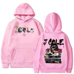 J Cole THE FALL OFF Tour Album 2026 Hoodie Men's Long Sleeve Vintage Fashion Sweatshirt Hip Hop Loose Pullover Hooded Streetwear