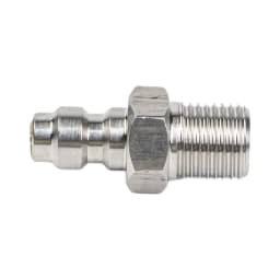 8mm Quick Connect Check Valve Assembly with Filter for High Pressure Pump Refill M10x1 Stainless Steel Fitting