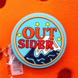 Original 1pcs Van Life Out Sider PVC Shoe Charms Accessories Decorations Out of This World Designer Buckle Kids Gifts