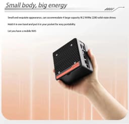 Topton 6-Bay Pocket NAS Server Intel I3 N305 N150 N100 Firewall Mini PC 4xM.2 NVMe 2xSATA3.0 DDR5 2x2.5G LAN 2xUSB3.2 2xHDMI2.0