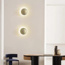 Modern Led Wall Lamp Red Round Metal Wall Lights for Bedroom Living Room Corridor Ceiling Lamp Designer Cream Decorative Room