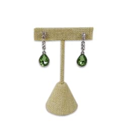 High-End Velvet Or Leather Earrings Display Storage Rack High, Medium And Low Size Jewelry Display Props Earrings Display Props