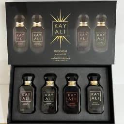 KAYALI Unisex Perfume Gift Set 4×10ml Eau De Parfum Long Lasting Fresh Mild Floral Fruity Musk Elegant Vanilla Royale Fragrance