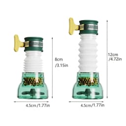 Universal 360 Rotation Faucet Bubbler Swivel Water Saving Economizer Head Shower Kitchen Faucet Nozzle Adapter Sink Accessories