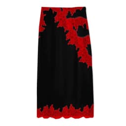 Holiday Lace Patchwork Simple Maxi Skirts, Women Spring Summer High Waist Chic Irregular Skirts, 2025 Casual Loose Ladies Skirts
