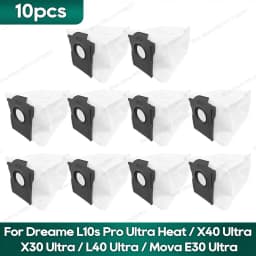 Compatible for Dreame X40 / L40 / X30 Ultra / L10s Pro Ultra Heat / D10 Plus Gen 2, Mova E30, E40, P50, V50, P10 Pro Ultra Bag