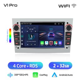 Junsun 7" Android Car Radio For Opel Astra H G J Zafira B Corsa C D Antara Vectra Vivaro Wireless CarPlay Android Auto GPS Navigation Multimedia Player IPS Touch Screen WiFi 4G DSP RDS Bluetooth FM AM SWC DAB Autoradio Stereo Head Unit 2DIN