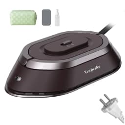 YUNCHI Portable Mini Electric Iron Dual-voltage Non-steam Travel Dry Iron 100-240V