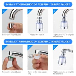 2-40PC Faucet Water Filter Element Remove Chlorine Heavy Metals Filtered Showers Head Bath Filtration Purifier Soften Hard Water