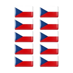 10pcs Epoxy Sweden Flags Sticker Car Interior Decoration Decal for VOLVO S40 S60 S80 S90 XC40 XC60 XC70 XC90 V40 V60 V70 Badge
