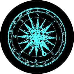 Compass Rose Black Spare Tire Cover UV Sun Wheel Covers Fit for Trailer, RV, SUV and Many Vehicle 15 Inch