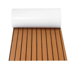Self-Adhesive Foam Teak Decking EVA Foam Marine Flooring Faux Boat Decking Boat EVA Foam Floor Mat For Boat 600x2400x6mm