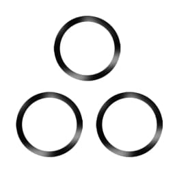 1-10PCS for Magsafe Magnetic Plate Ring Universal Stickers Support Wireless Charger Metal Plate Sheet for iPhone Samsung Xiaomi