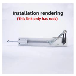 Reciprocating Cycle Linear Actuator Parts Line Axis DIY Reciprocating Push Rod M6 M8 Telescopic Linear Motor Accessories