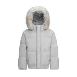 Semir Men Down Jacket Detachable Fur Collar Hooded Windproof Water Repellent Winter Casual Couple Outerwear New 2026