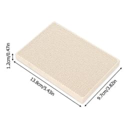 Ceramic Soldering Board High Temperature Resistant Welding Block Fireproof For Jewelry Making Tool rectangle/round