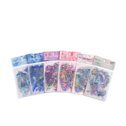 20 pcs Laser sticker package jellyfish series Dreamlike watercolor jellyfish ocean hand tent DIY decorative collage material