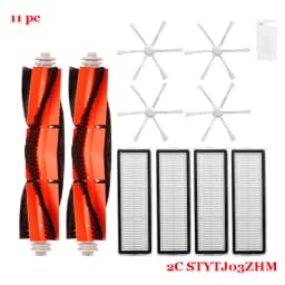 For Xiaomi Mi Robot Vacuum Mop 2 Mijia 2C STYTJ03ZHM Main Side Brush Hepa Filter Vacuum Cleaner Parts Replacement Accessories