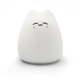 Touch Night Light Colorful Cat Silicone Animal Light Led lights Cartoon Silicone Lamp Bedroom decoration lights Bedside lighting