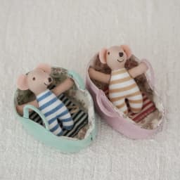Cute Mini Mouse Plush Doll - Soft Stuffed Animal Toy for Kids Girls Boys, Baby Shower Gift (Multicolor)