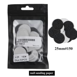 20/25/35MM Replaceable Sandpaper Disc for Foot Dead Skin Calluse Remove Foot Salon Cuticle Files Electric Rotating Pedicure Tool