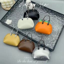 Mini Small Bag Exquisite Bag Pendant Chain Shell Bag Keychain Crossbody Bag Decoration Creative Gift DIY Women Bag Accessarie