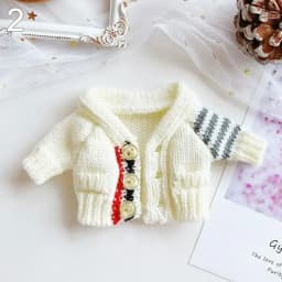 Doll Clothes For 20cm Sailor Suit Dress Knotbow Bell Jk Skirt Toy Accessories Changing Dressing Game Playing Dolls Accessories