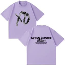 The Weeknd After Hours Til Dawn 2026 Tour PrintT Shirt Men Women Hip-hop T-shirt Summer Short-sleeved Gothic Punk T-shirts Tops
