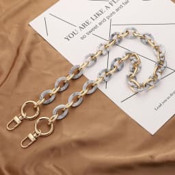 1PC 40/60cm Acrylic Handbag Chains Shoulder Bag Strap DIY purse Chain Resin Chains Handles Belt Parts Bag Accessories