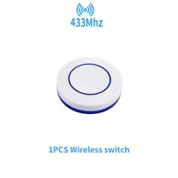 RF433 Wireless Remote Control Outlet US Plug, Smart Remote ON OFF Electrical Socket for Lights Fans TVs, Home RF Remote Switch