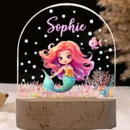 Personalized Children Fairy Lamp Custom Castle 3D Night Light For Kids Tinkebell Bedroom Home Decoration Birthday Christmas Gift