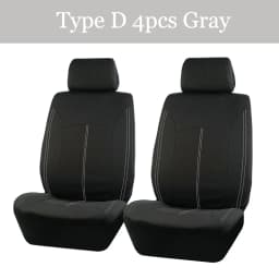 AUTOKING 4pcs/9pcs Universal Polyester Car Seat Cover Set Car Accessories Interior Fit For Most Car, Truck, SUV, or Van